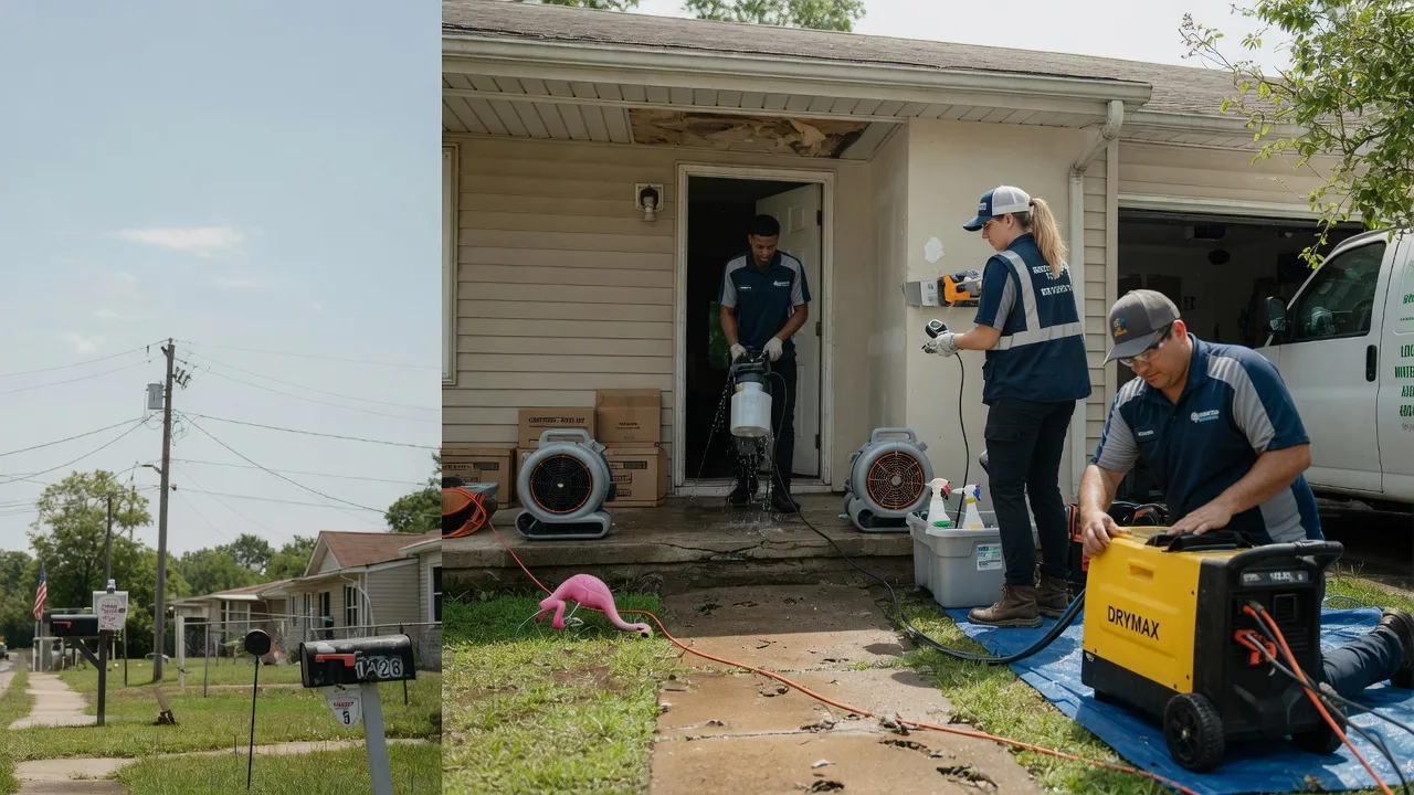 Storm Damage Water Removal in Merom, IN near me